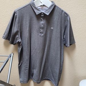 Gray Men’s Travis Mathew Polo Size XL